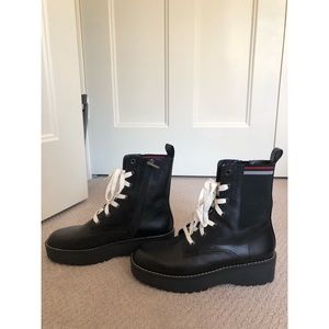 Zara Lace-Up Boots